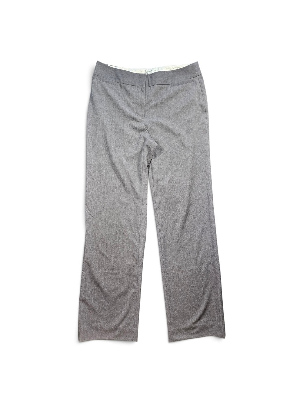 Liz Claiborne Charcoal Straight Dress Pants